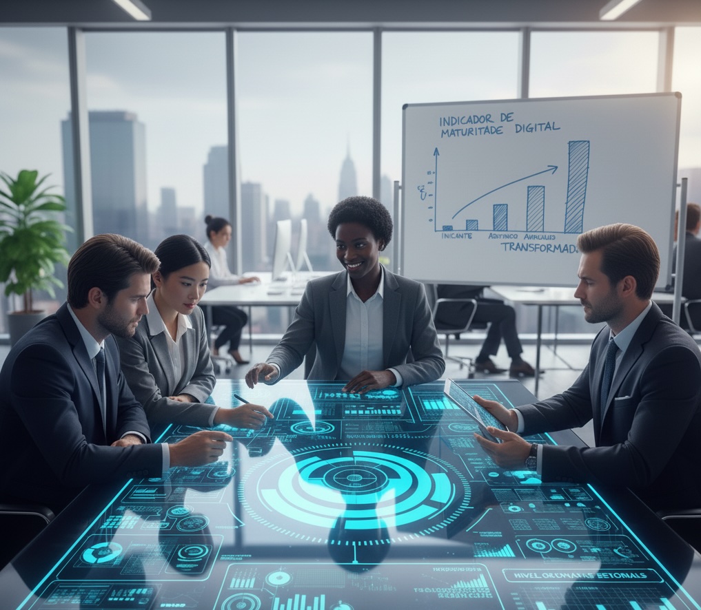 Maturidade Digital 2025: Compare com Sua Indústria
